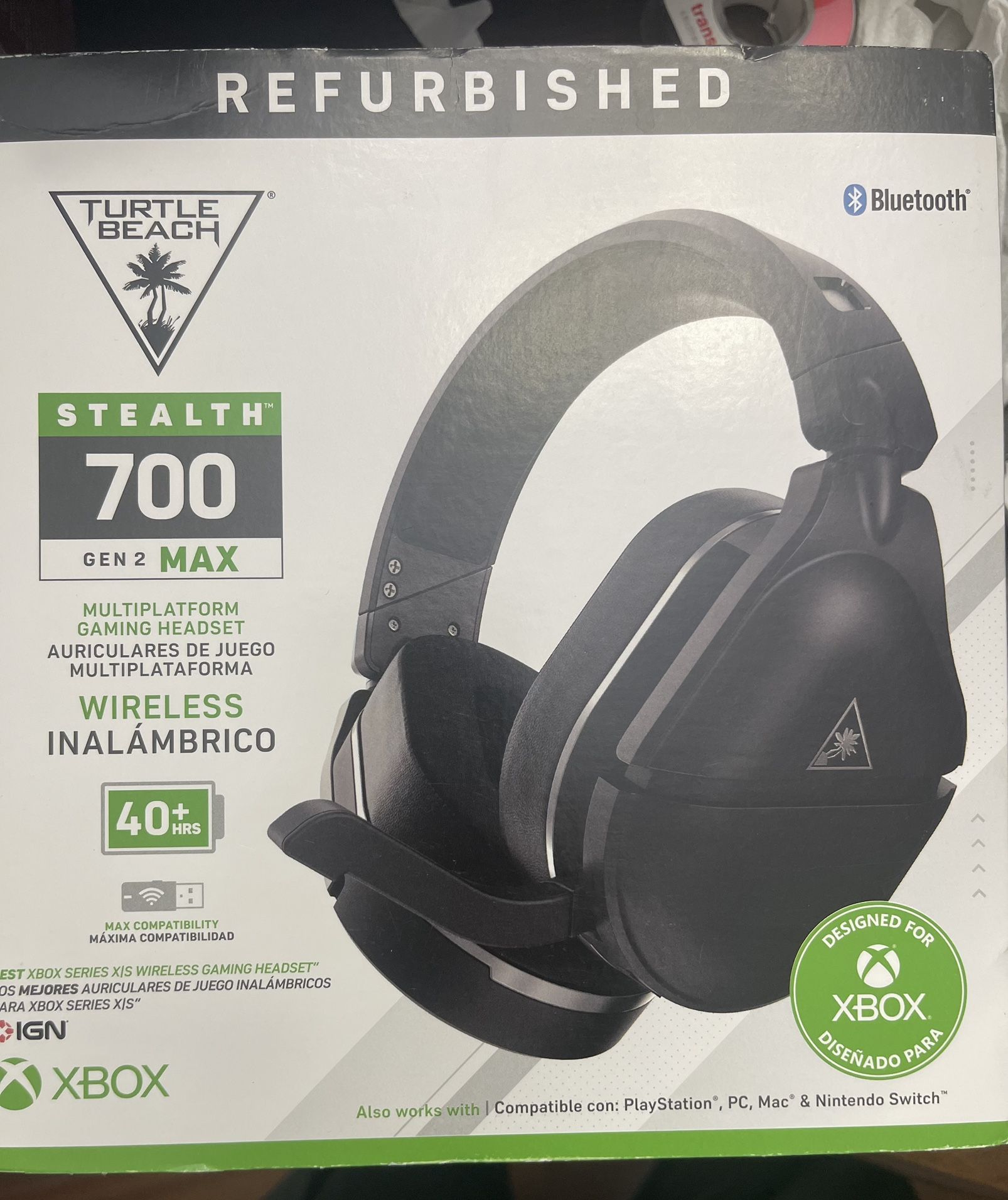 Turtle Beach Stealth 700 Gen 2 Max Refurbished XBox