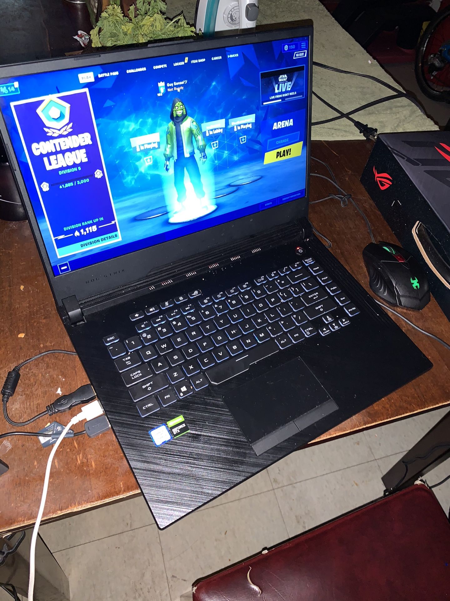 ASUS ROG G531GT Gaming Laptop Intel Core i7 8GB Memory NVIDIA