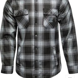 Graveyard DIXXON Men's Large Flannel Jacket 