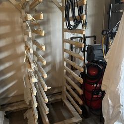 Commercial paint racks cabinet sprayers