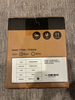 Toast TP200 Thermal Receipt Printer
