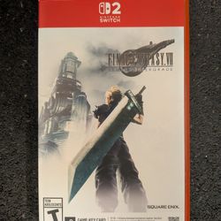 Final Fantasy VII Remake Intergrade (Nintendo Switch 2) - Physical Key Card