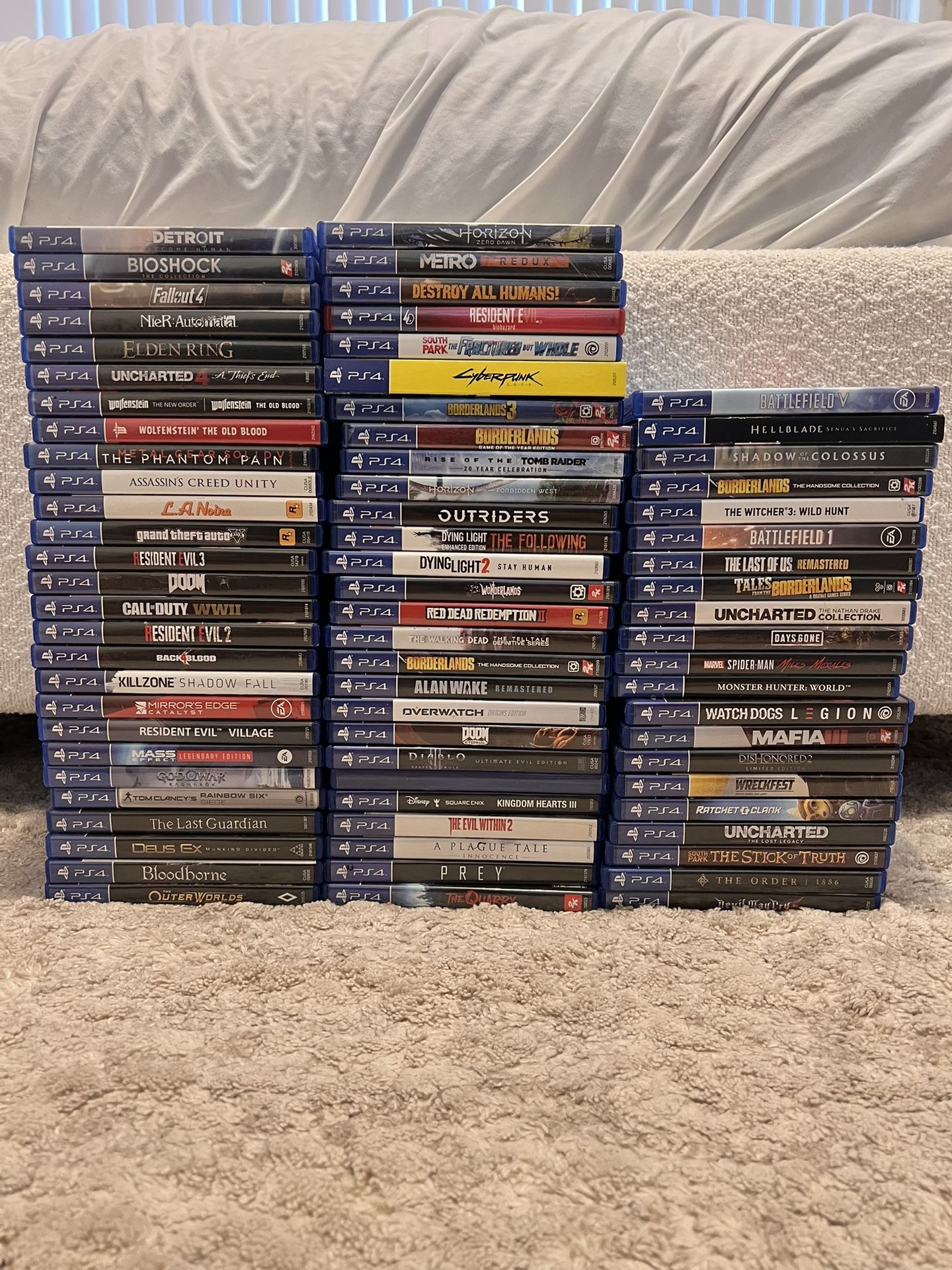 PS4 Game Lot For Sale