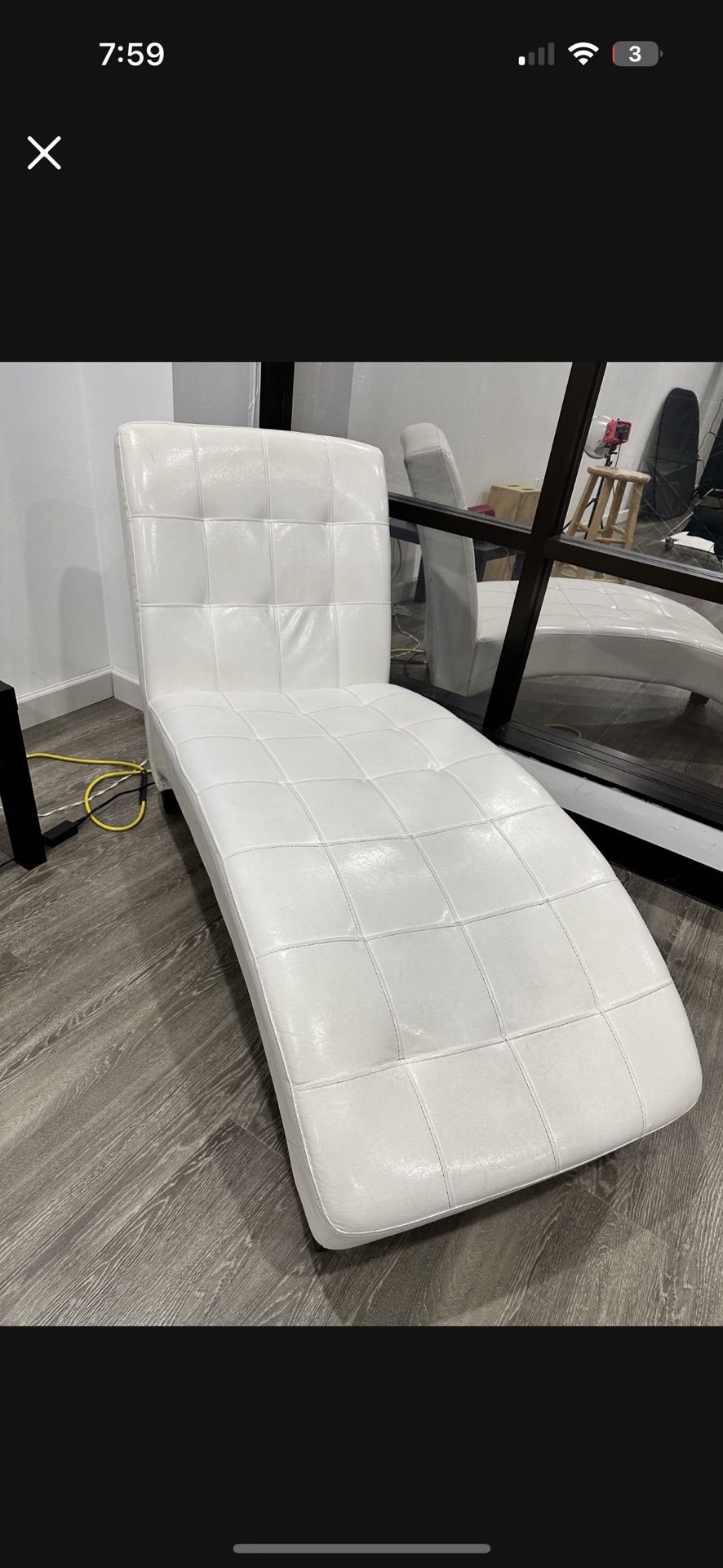 White Chaise