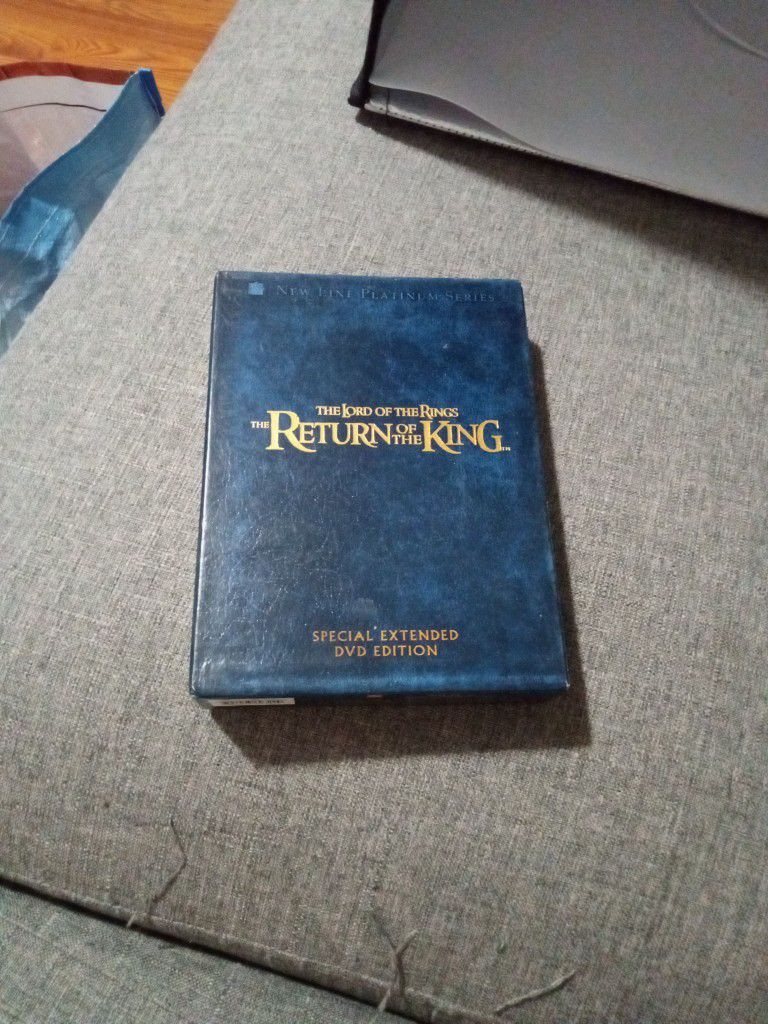 The Lord Of The Rings The Return Of The King Dvd