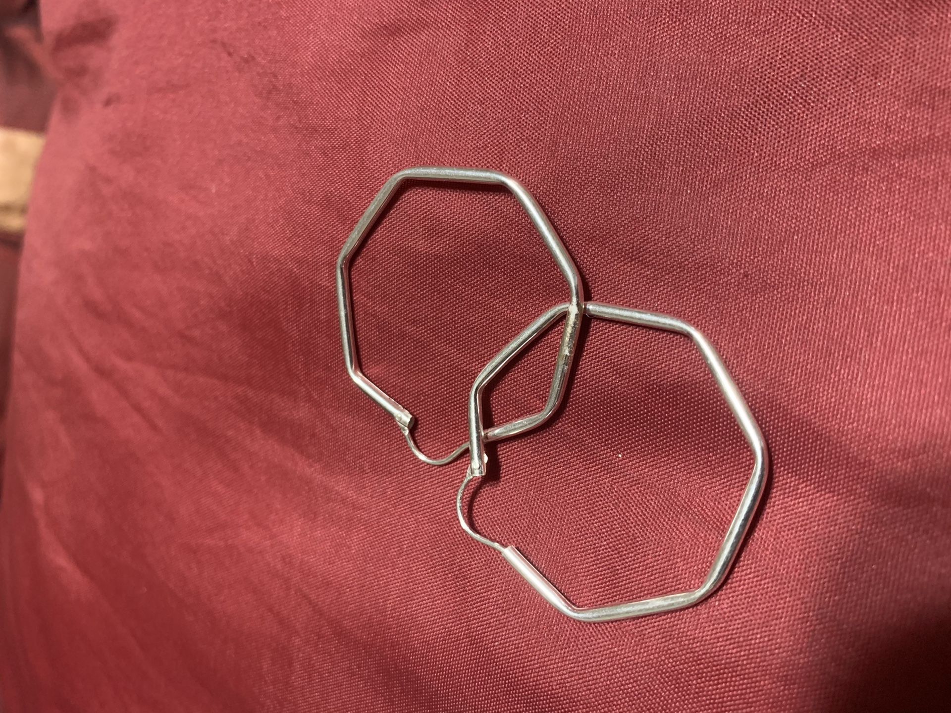 Arracadas de plata