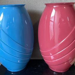 Anchor Hocking Art Deco Vases