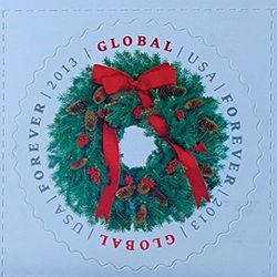 Global Forever Christmas Stamps for sale