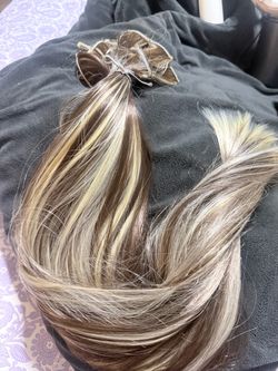 Synthetic hair Extensions 24 inch clip on