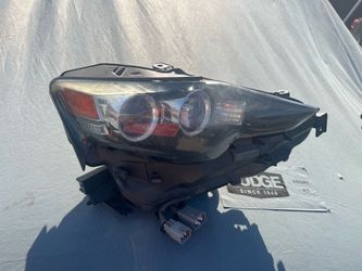 f sport Lexus passenger side headlight