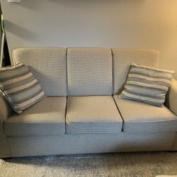 Beige Couch (Flexsteel)