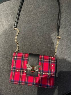 Plaid bag