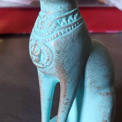 Egyptian Bastet Cat Statue -Ancient Egypt Goddess - 5" Tall Cat Collectible

