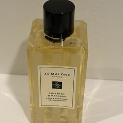 Brand New Jo Malone Lime Basil & Mandarin Body & Hand Wash 100ml