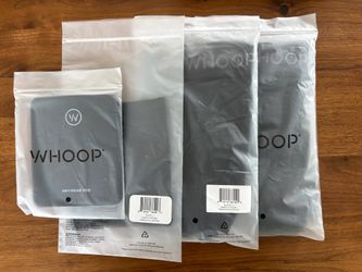 New WHOOP Accessories Bundle – Size Large – Sold Together