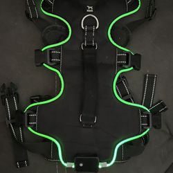 Light Up Dog Harness No Pull