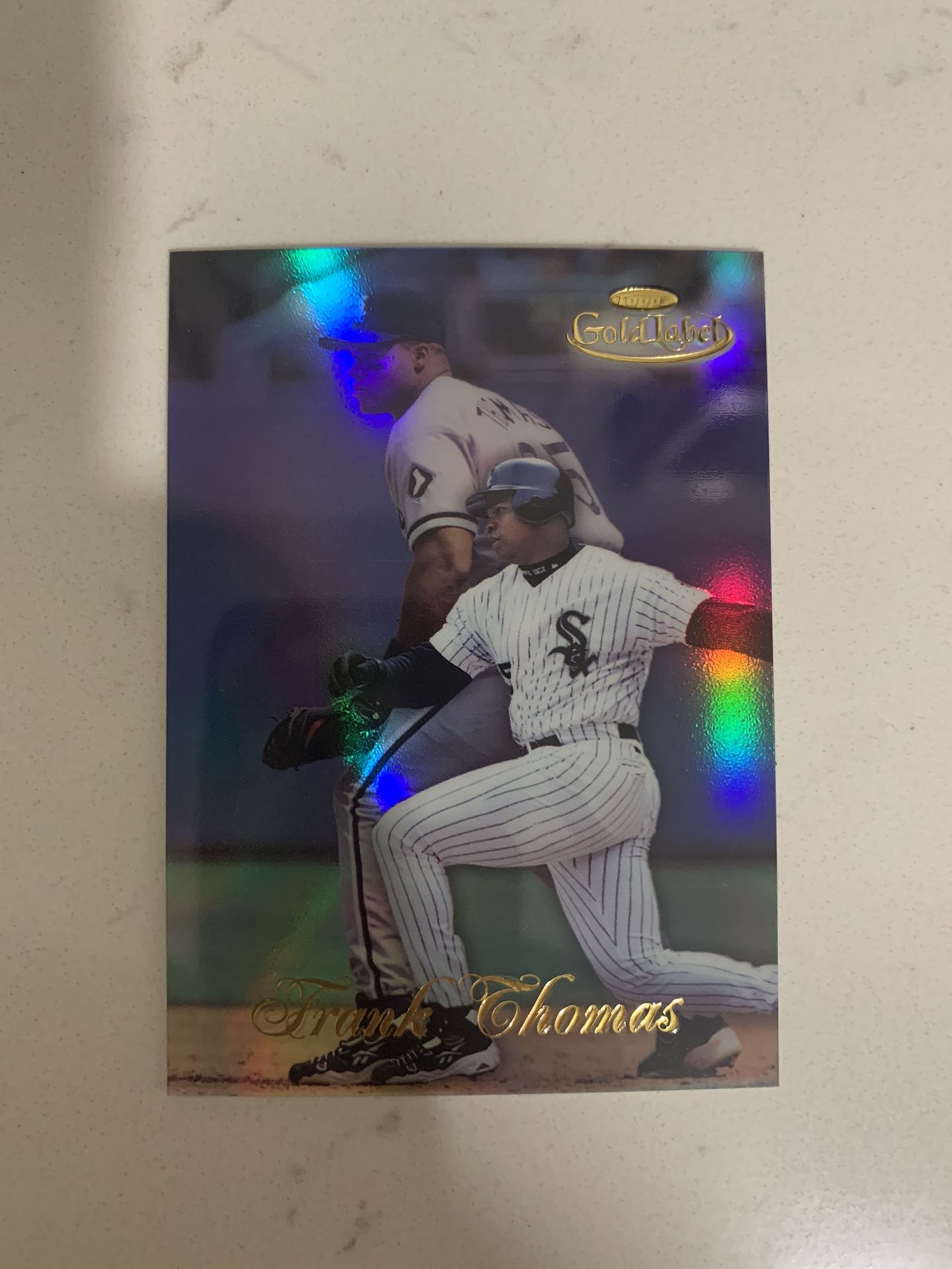 1998 topps gold label frank thomas