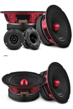 I'VE GOT (4) 6.5 SPEAKERS AND (2) TWEETERS! BOUGHT THEM NEW NEVER INSTALLED THEM! ASKING $125 FOR ALL 6