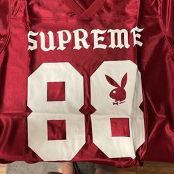 Supreme Football Top Cardinal Size M