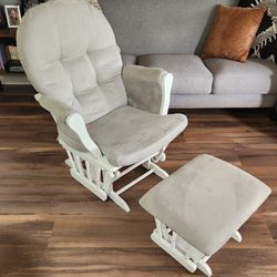 Rocking Chair And Ottoman