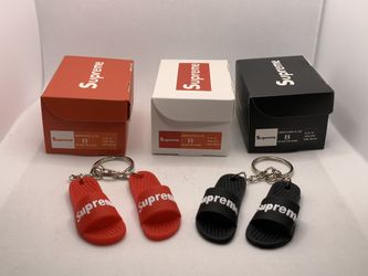 Designer flip-flop keychain