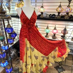 Women Indian Dress One Size 