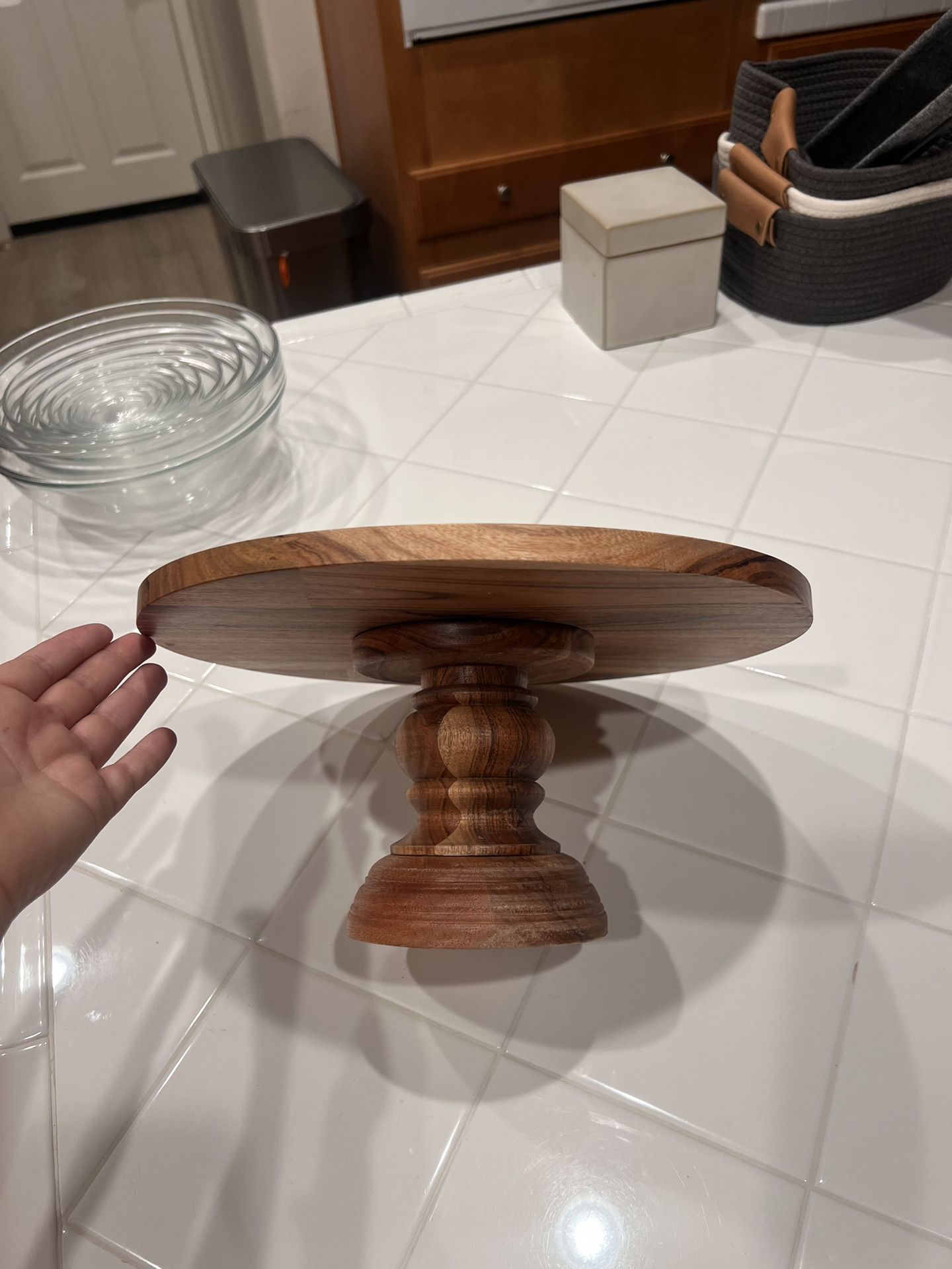 Wooden Cake Stand