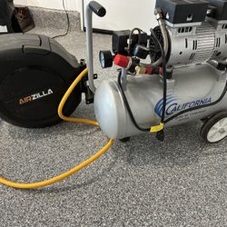 Air  Compressor and Hose 