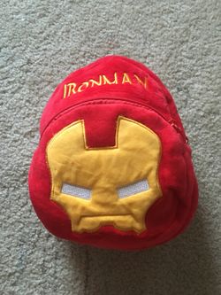 New baby toddler Ironman backpack