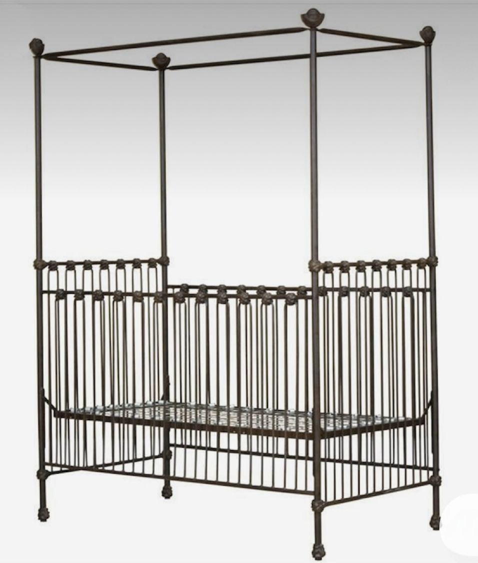 Wrought Iron Crib 