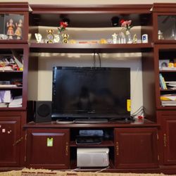 TV STAND ENTERTAINMENT STORAGE SET