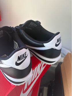 NIKE CORTEZ BLACK/WHITE