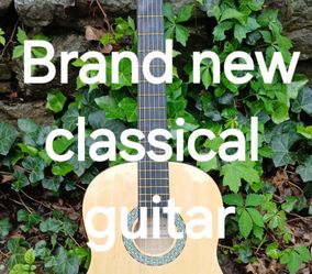 Brand new classical nylon string acoustic guitar