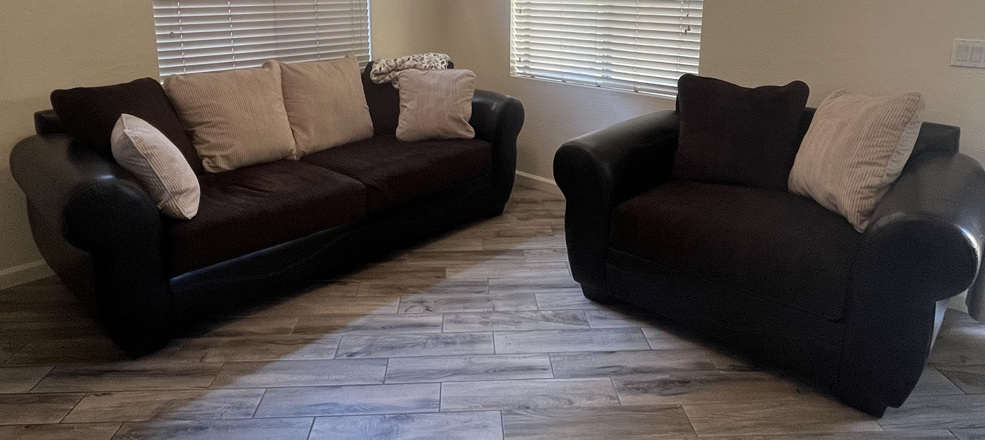 Couch and Chair and a Half