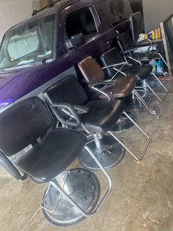 Styling or salon chairs