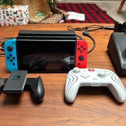 Nintendo Switch With Extras