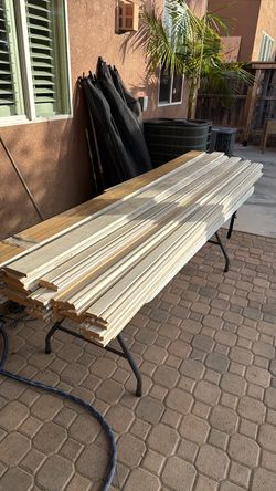 FREE Stack of baseboards FREE
