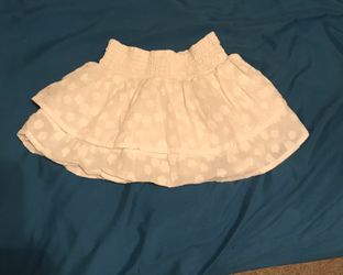 Girls 4T White Skirt