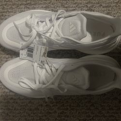 adidas PureBoost 5 W Triple White Low Top Mesh Running Sneakers ID3619 White