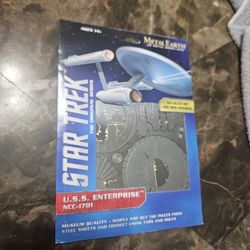 Star Trek USS ENTERPRISE NCC-1701 - Fascinations Metal Earth 3D Metal Model Kit