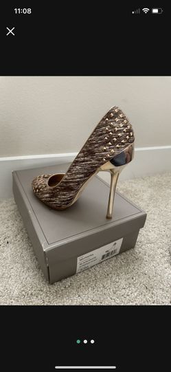 Bcbgmaxazria Heels Striped Pony