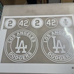 Dodger Decals