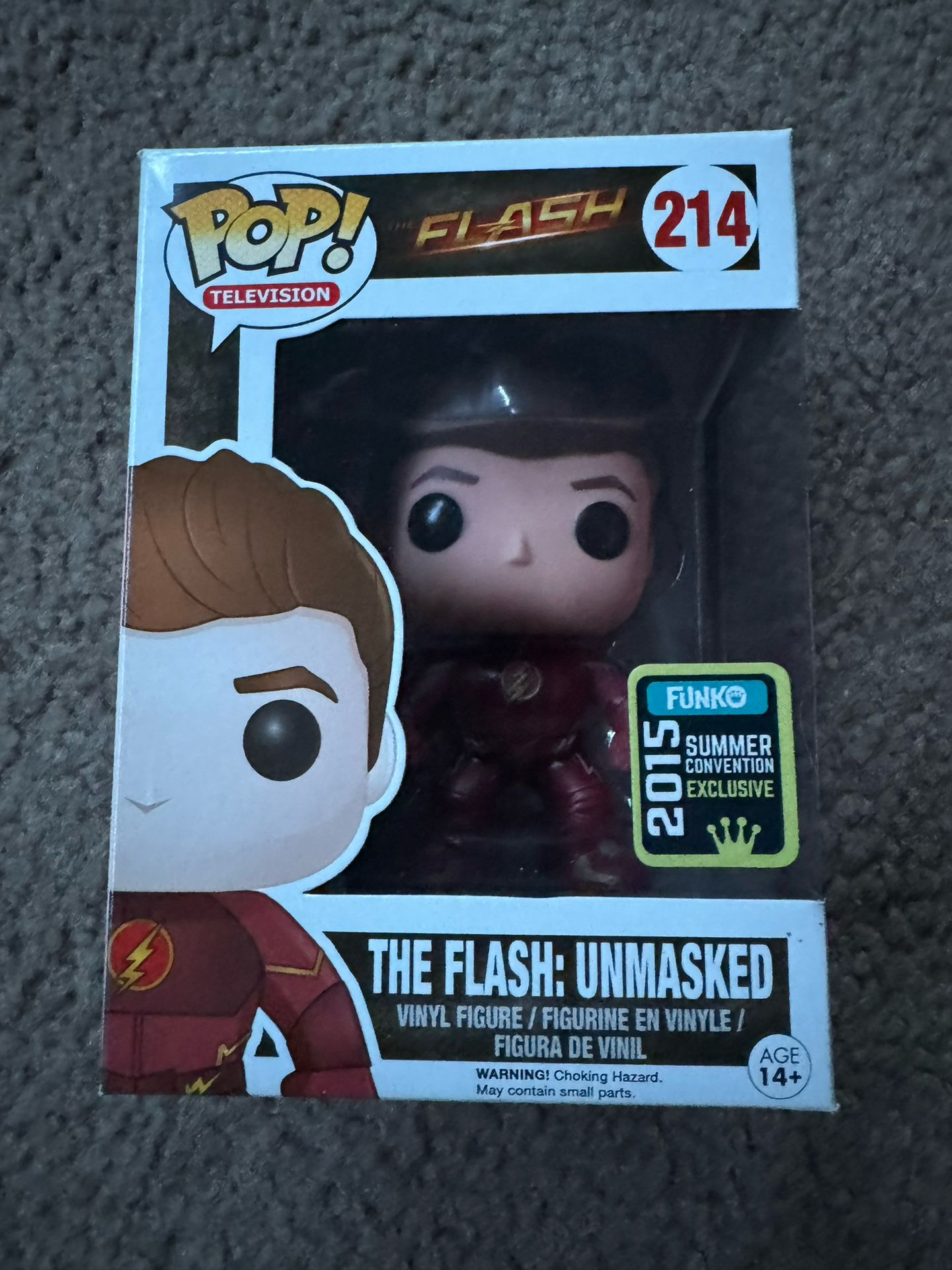 The Flash Unmasked Summer Convention Exclusive