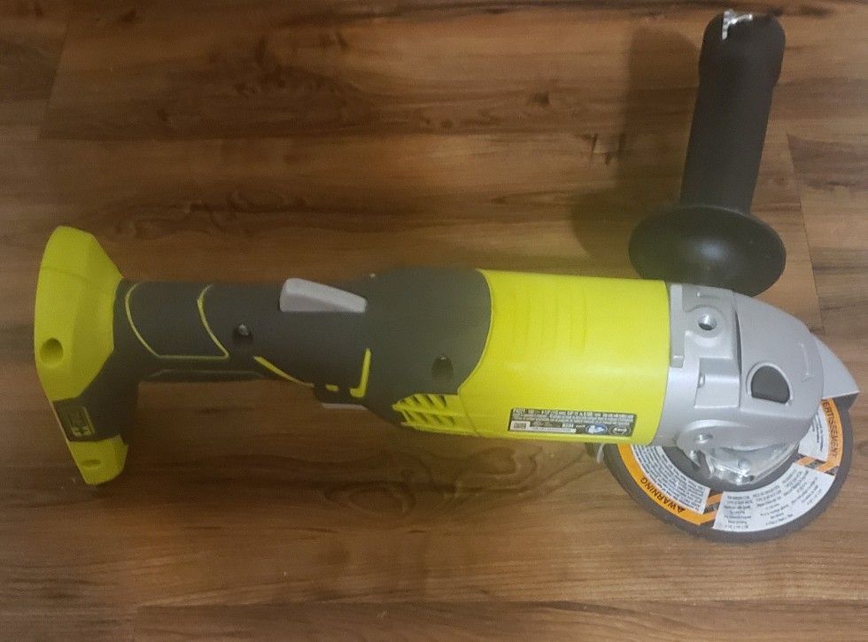 Ryobi One + Cordless  4 1/2" Angle Grinder(tool onl