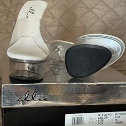 Ellie Clear Heels 