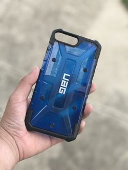 Blue UAG case for iPhone 6 plus, 6s plus, 7 plus and 8 plus!