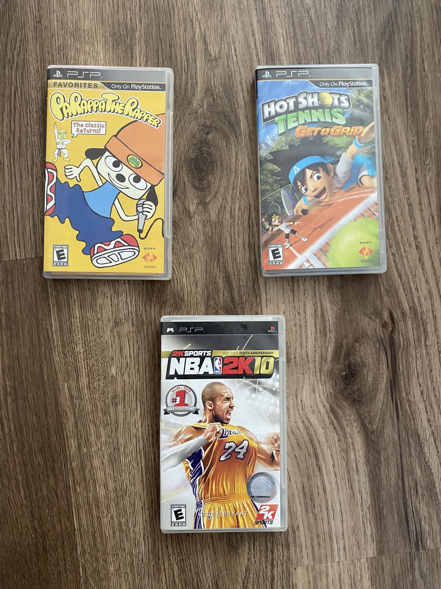 PSP Video Games In Box Manuals