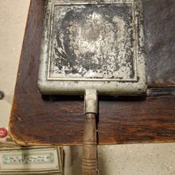 Antique Wagner Square Waffle Iron From 1892