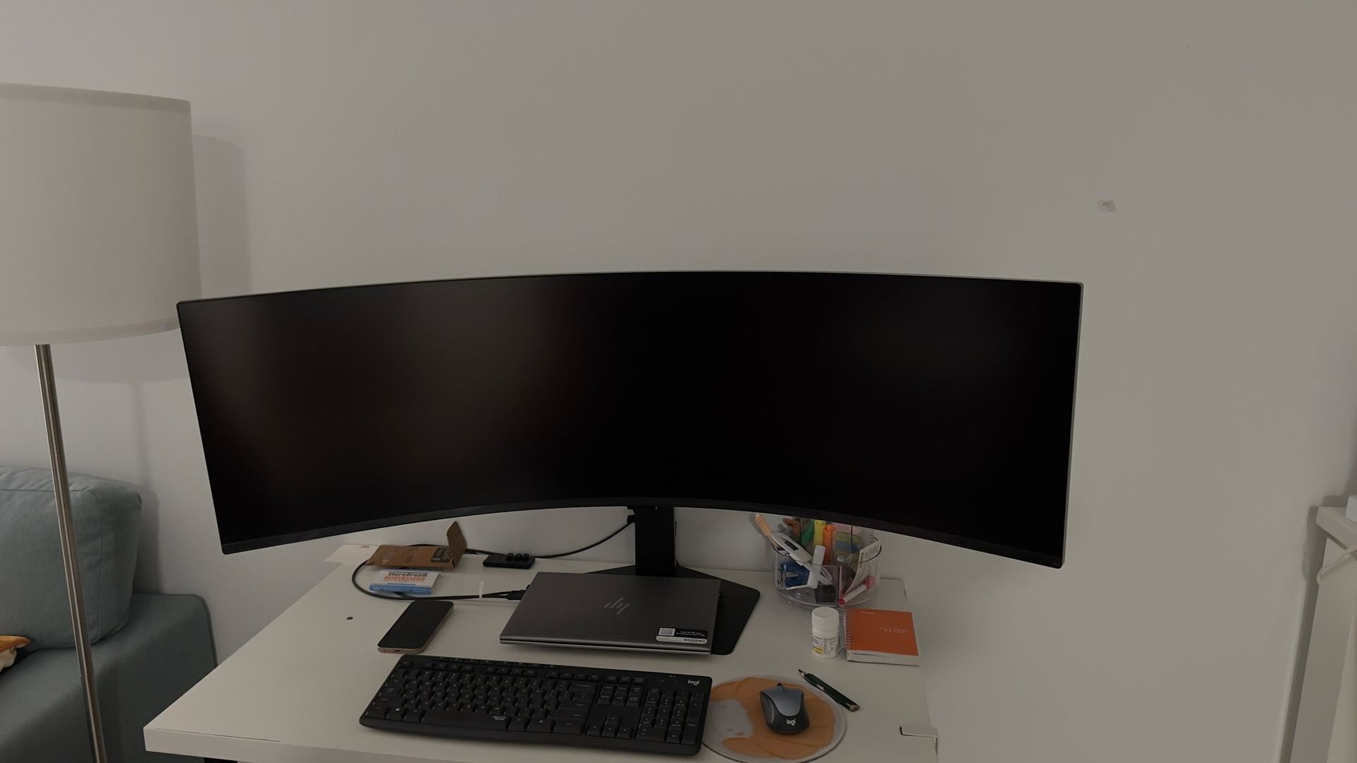 Samsung G91F (curved monitor) 49in with 1.5 year of accidental warranty