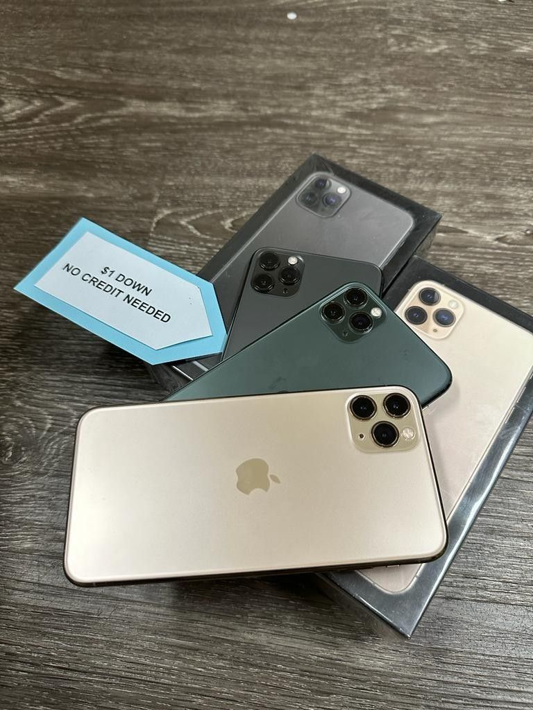 Apple Iphone 11 Pro Max -PAYMENTS AVAILABLE FOR AS LOW AS $1 DOWN - NO CREDIT NEEDED